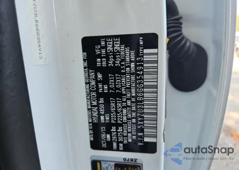 2016 Hyundai Santa Fe Sport из США, поврежденный, VIN 5XYZU3LB6GG354913